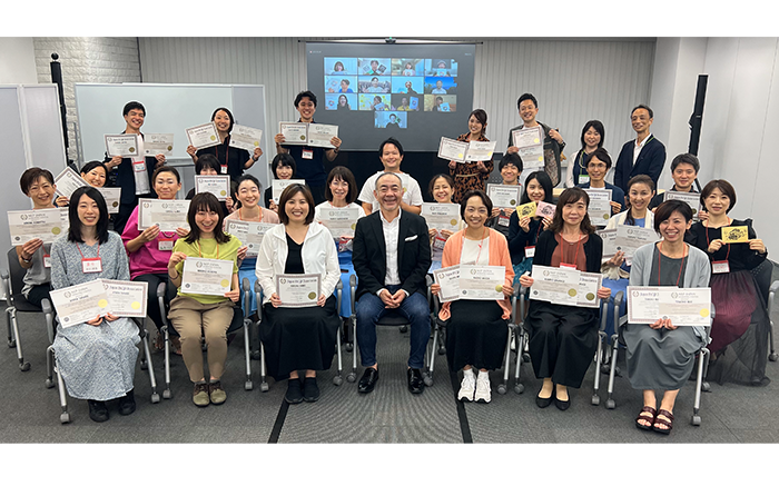 NLPマスタープラクティショナー141期　認定集合写真